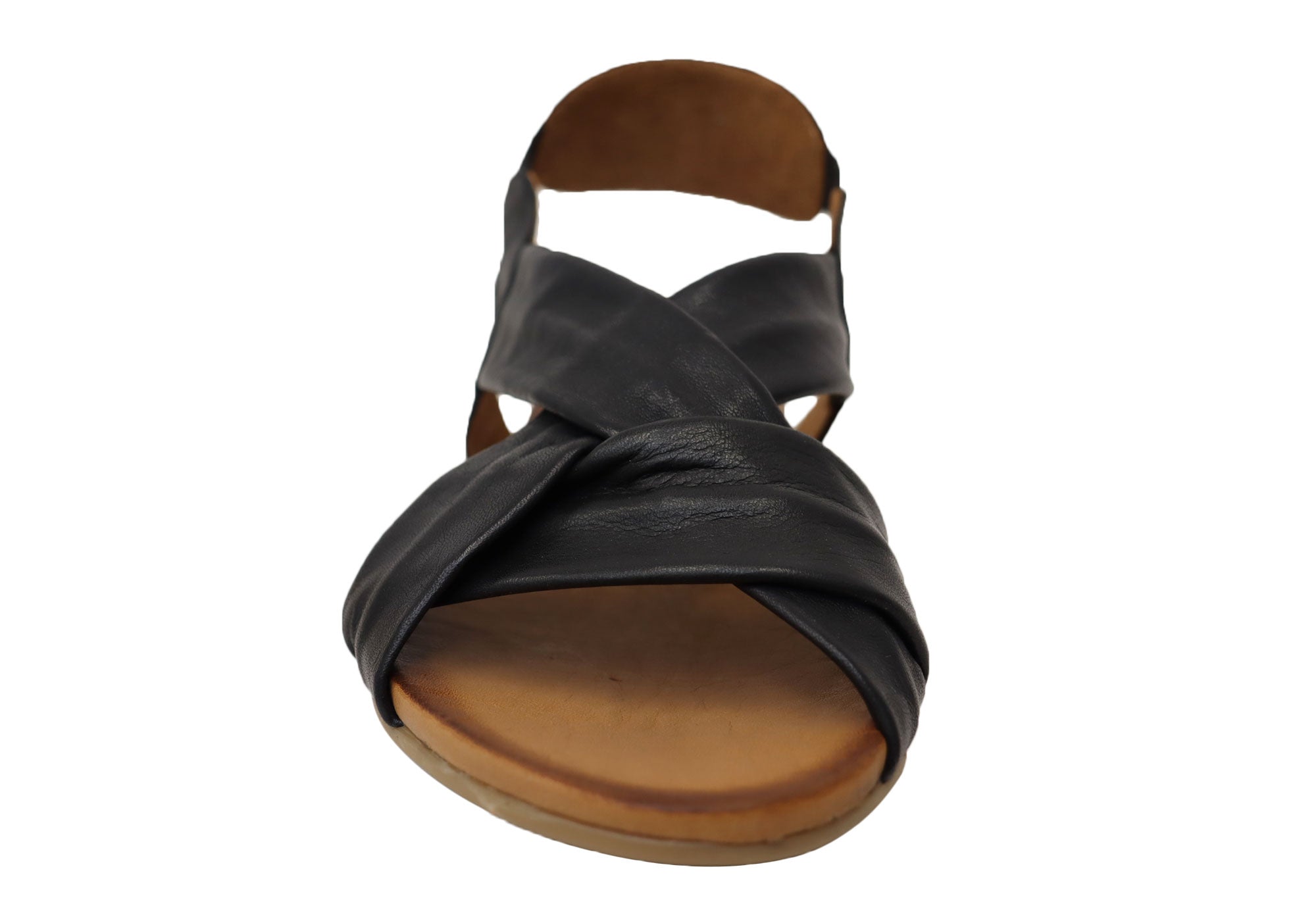Orizonte Eticca Women's Comfortable European Leather Sandals - Perfect for Summer Walking, Beach Vacations & Casual Outings