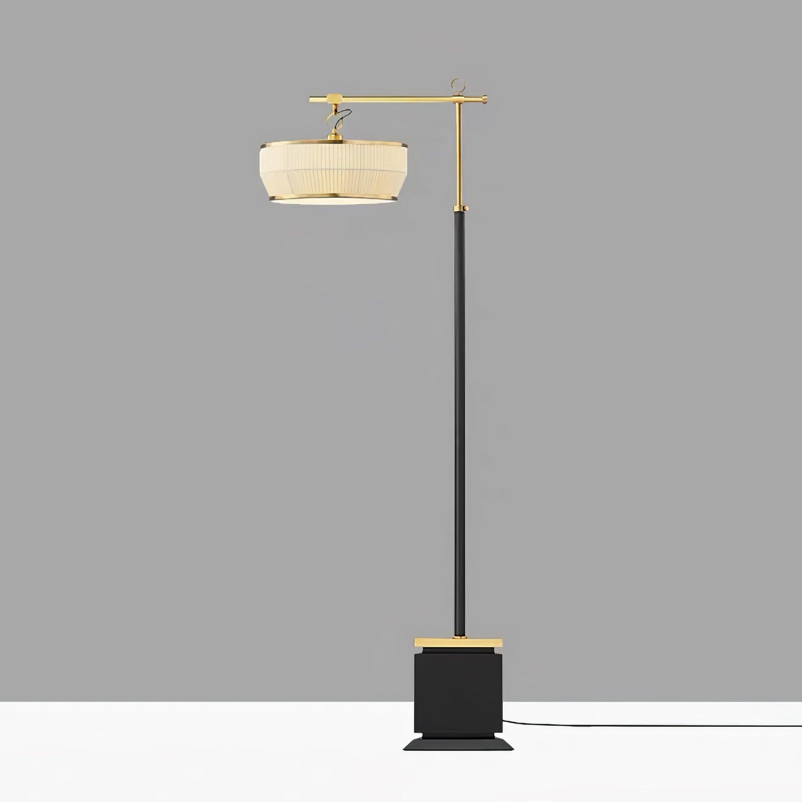 Hejun Fabric Floor Lamp - Modern Standing Lamp for Living Room, Bedroom, Office - Soft Ambient Lighting for Home Decor & Relaxation