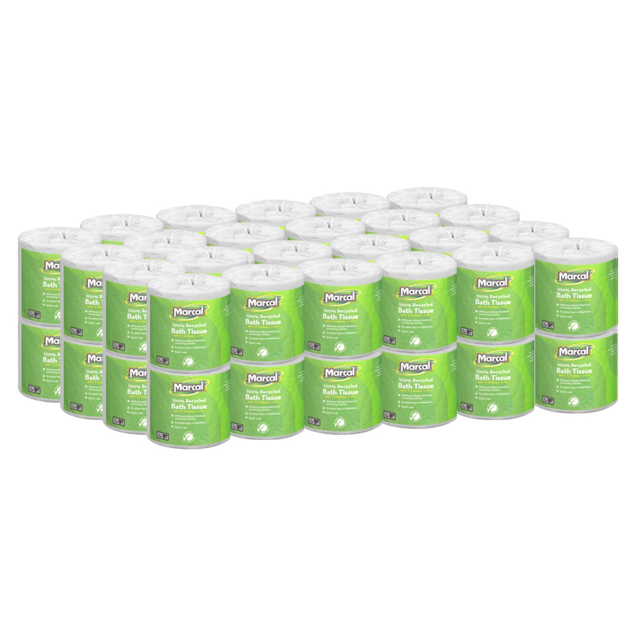 Marcal MAC 6073 Premium 2-Ply Septic Safe Bathroom Tissue - 48 Rolls (4.3