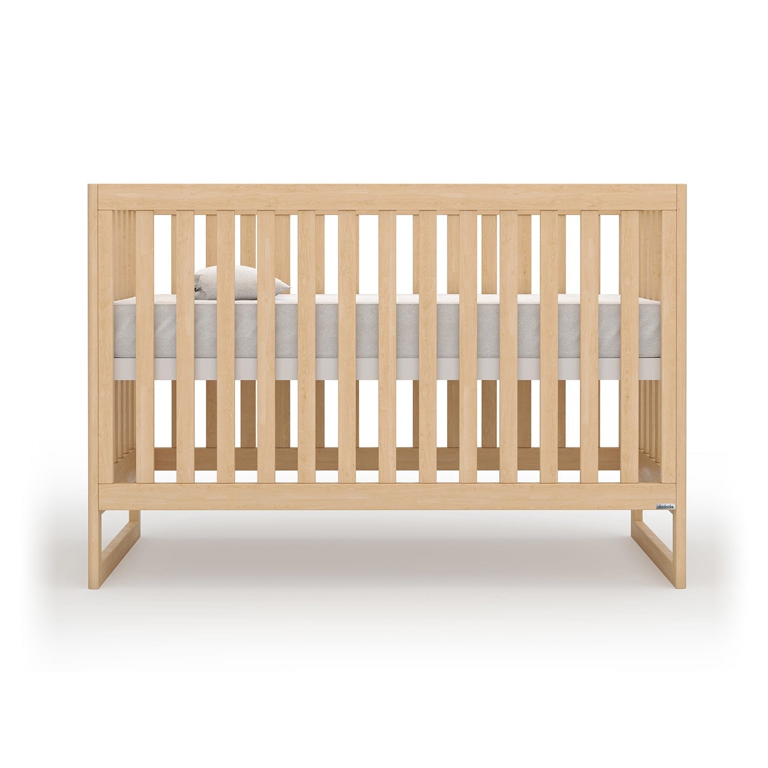 Austin 3-in-1 Convertible Baby Crib - White Nursery Furniture for Newborn to Toddler - Perfect for Small Spaces & Modern Nurseries