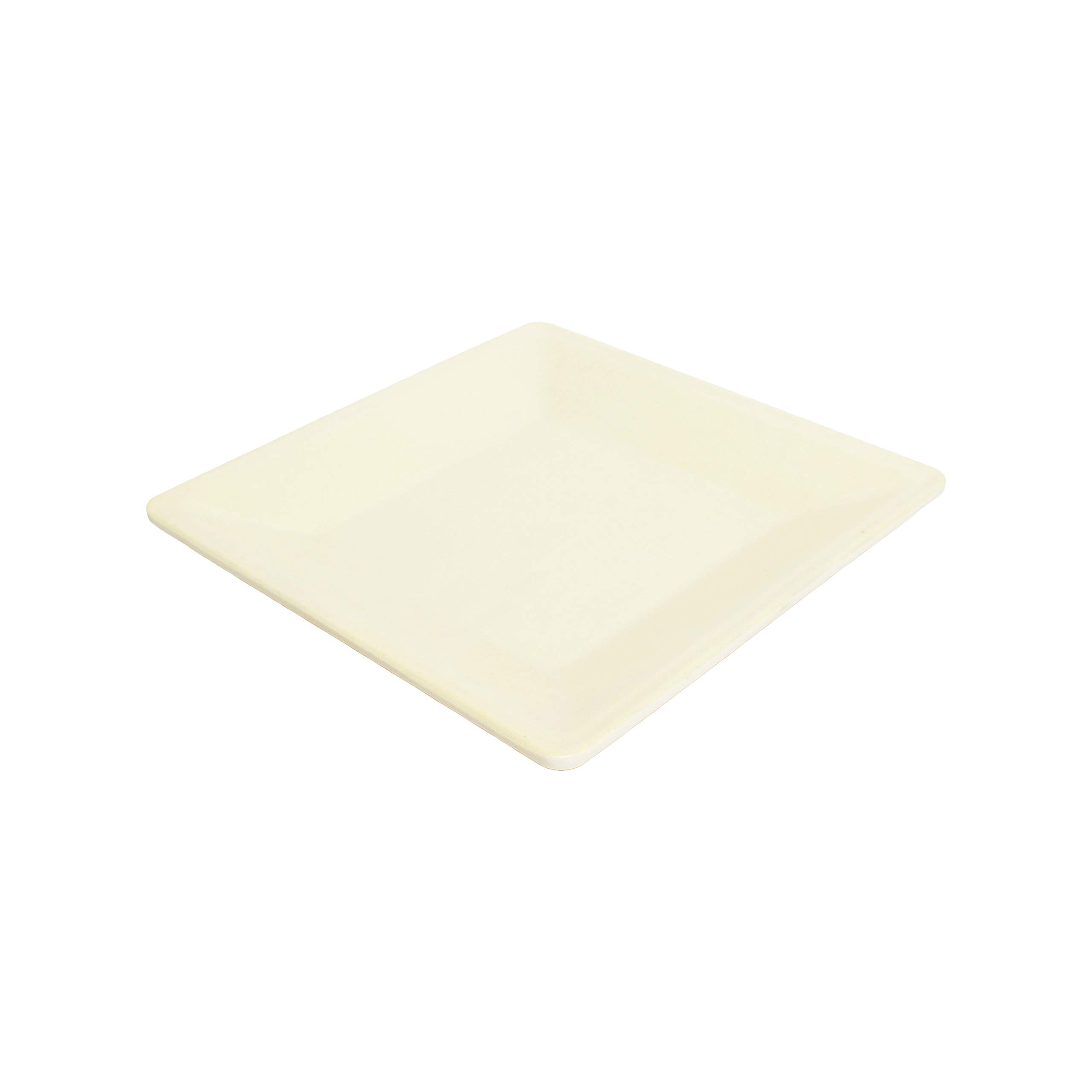 Thunder Group Passion Pearl Melamine Dinnerware 4-Inch Square Plate - Durable & Stylish for Outdoor Dining, Picnics, and Party Serving