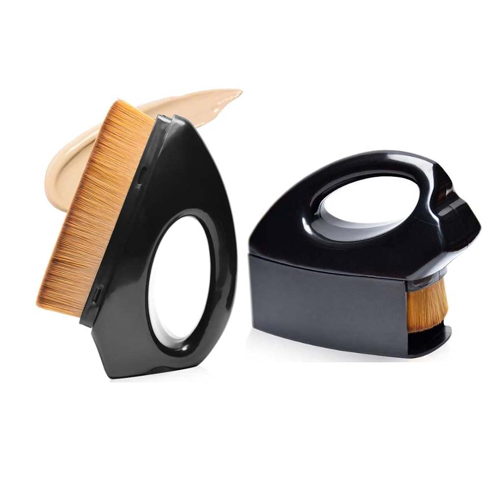 COSHINE No.55 Flat Flawless Foundation Brush - Liquid Cream Makeup Brush for Flawless Application | Perfect for Professional Makeup & Everyday Beauty Routine