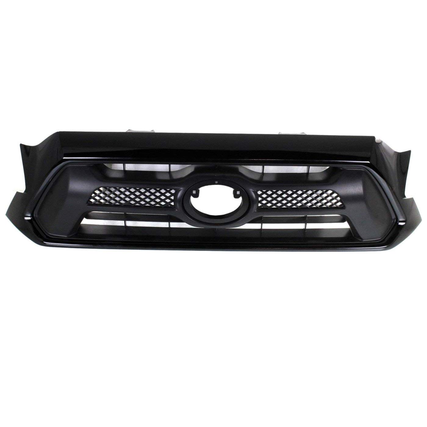Perfit Liner Front Black Grille Replacement for 2012-2015 Toyota Tacoma Pickup Truck - Compatible with TO1200352 & 5310004481C0 - Durable Upgrade for Off-Road & Daily Driving