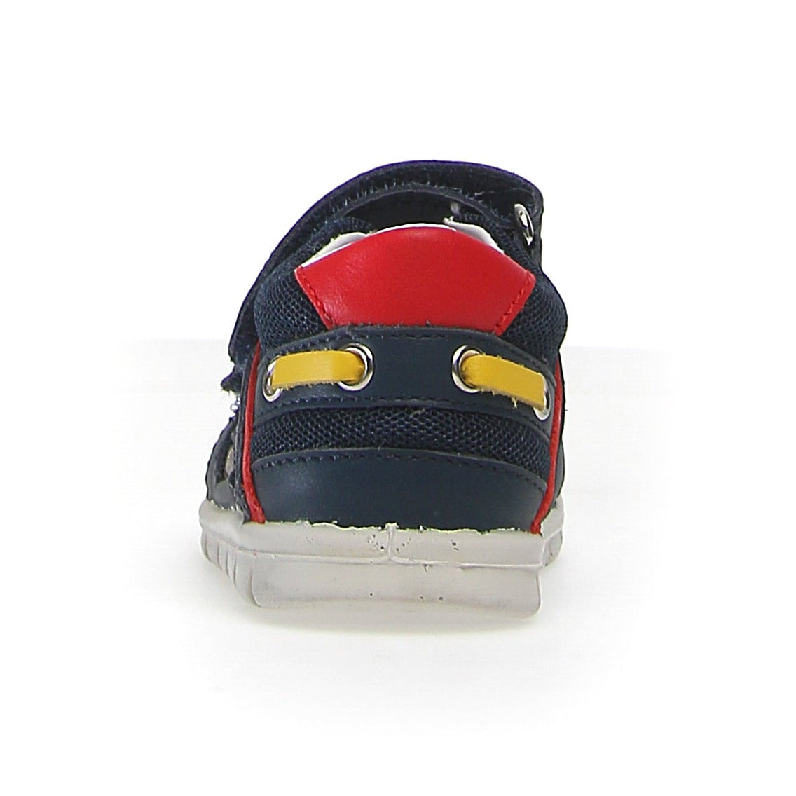 Falcotto Kids' Mojave Sandals for Boys & Girls - Navy/Red | Comfortable & Durable Summer Sandals for Outdoor Play, Beach, and Daily Wear