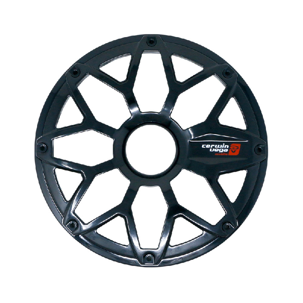 Cerwin Vega SM65FBB 6.5 Inch Flush Mount Speakers with Steel Grill & Powder Coating - High Performance Car Audio or Home Theater System (Pair, Black) - Perfect for Trucks, Boats, and Custom Sound Installations