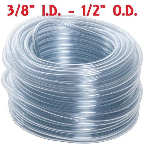 3/8 Inch Tubing Hose - 5ft Length for Chicken, Quail, Rabbit Automatic Waterer Drinker Cups & Nipples - Ideal for Poultry Farm, Small Animal Hydration Systems, and DIY Pet Watering Solutions