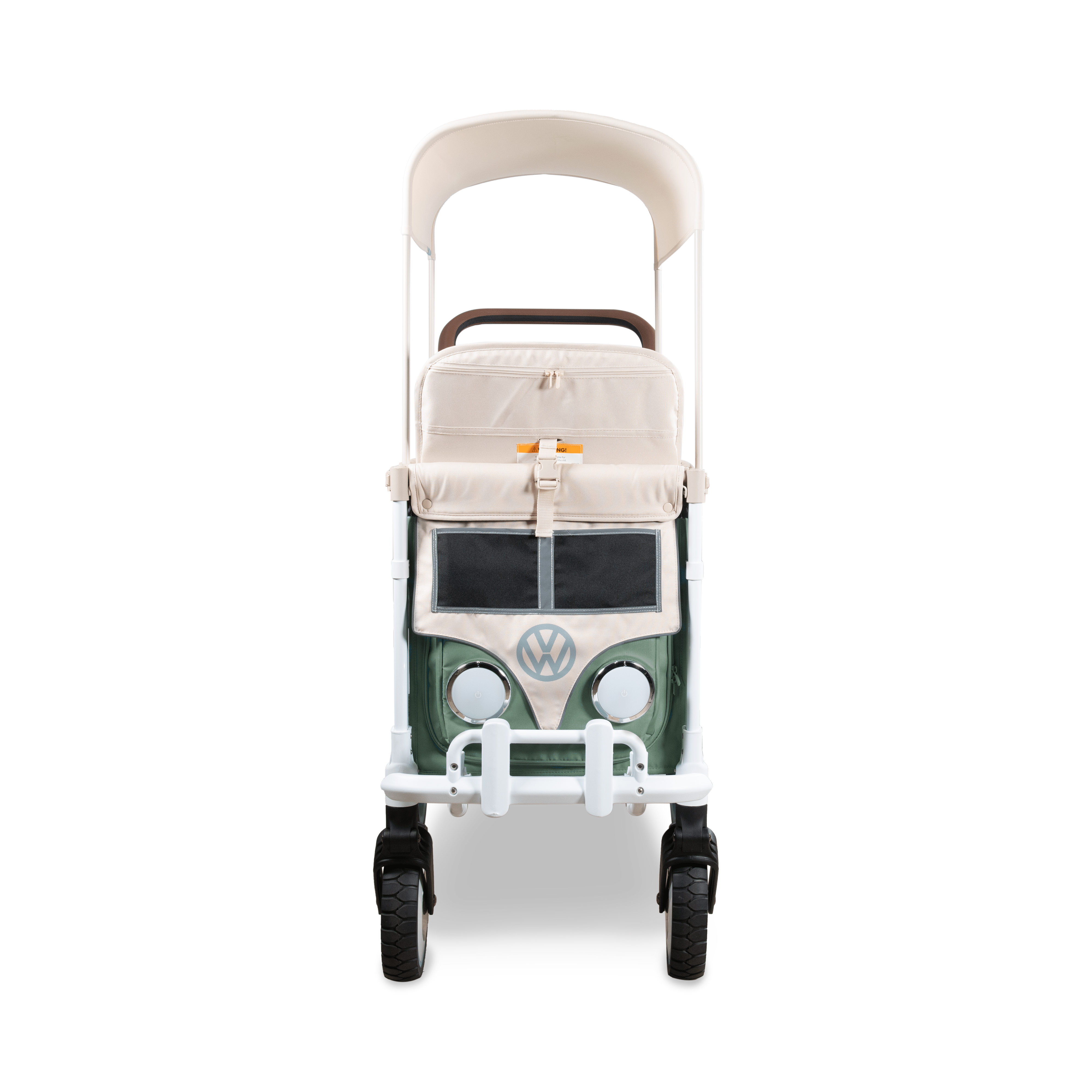 Wonderfold Wagon VW2 - 2 Seater Stroller Wagon with Canopy | Foldable All-Terrain Baby Stroller for Beach, Park & Outdoor Adventures