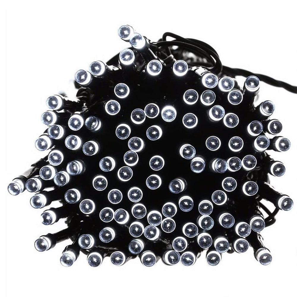 25M 200LED Solar Powered Fairy Lights - Waterproof Outdoor String Lights for Garden, Patio, Christmas, Wedding & Party Decor (Cool White) | Energy Efficient & Weather Resistant