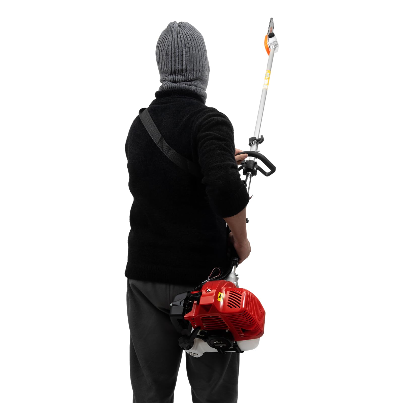 43CC 2-Stroke Gas Pole Chainsaw - 12