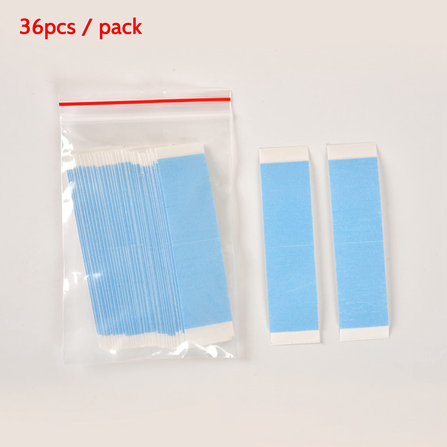 72Pcs Strong Wig Tape Strips - Waterproof Double Adhesive for Toupee & Lace Wigs - Secure Hold for Daily Wear