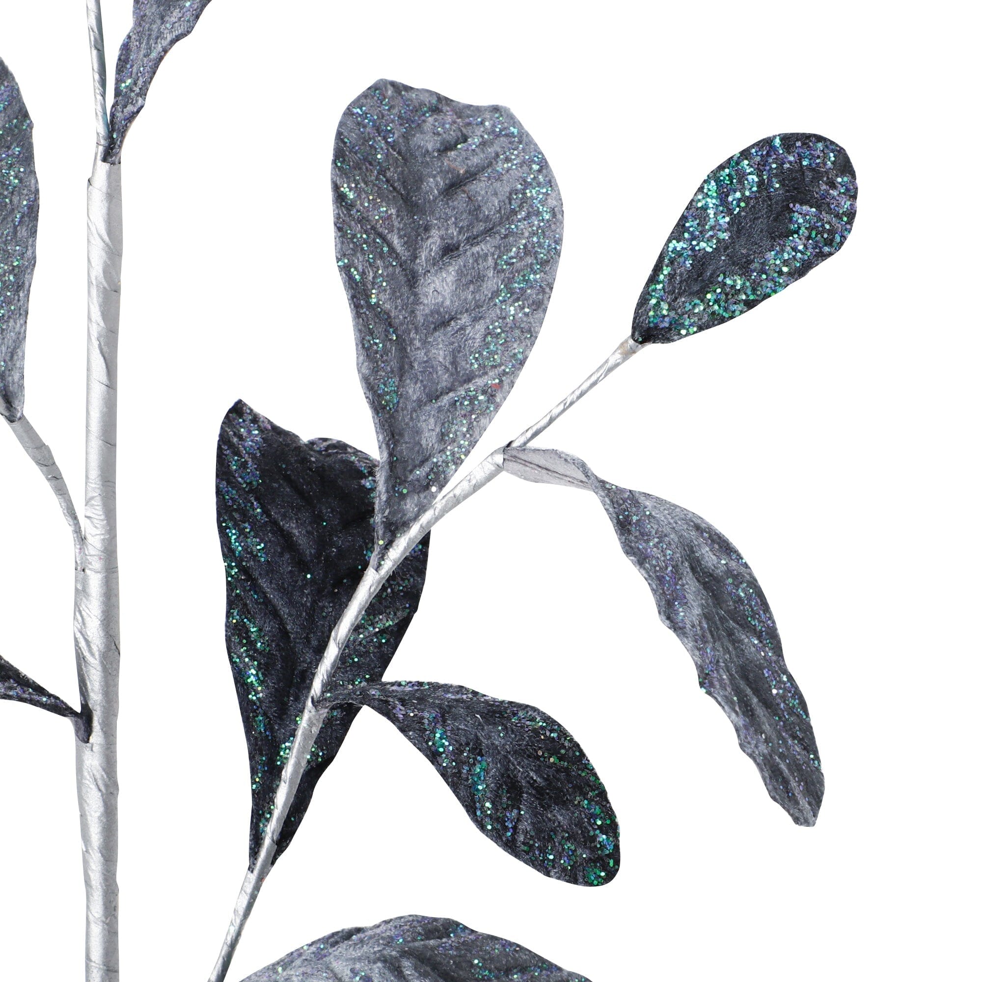 Velvet Leaf Navy Artificial Plants - Realistic Faux Greenery for Home Decor, Office, and Indoor Spaces