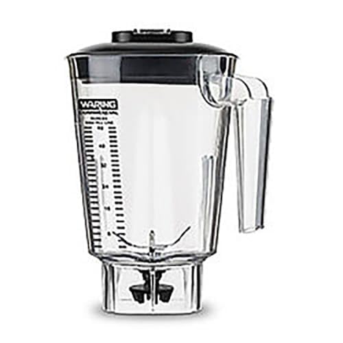 Waring Commercial CAC132 48 oz. Copolyester Blender Jar - Replacement for Waring BB300 Series Bar Blender | Durable & BPA-Free for Smoothies, Cocktails & Food Prep