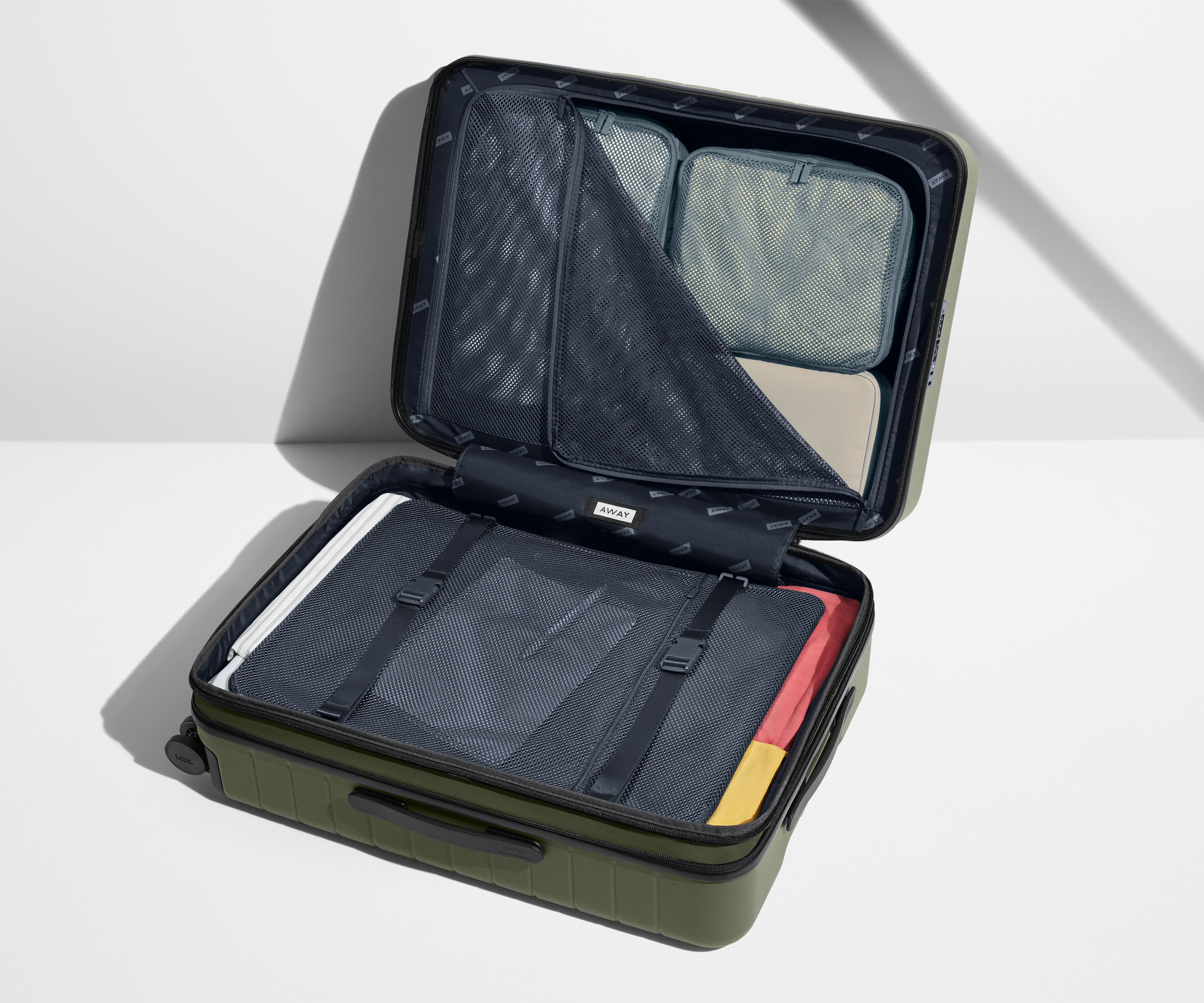 The Medium Flex Backpack in Olive Green - Durable & Stylish for Travel, Hiking & Everyday Use