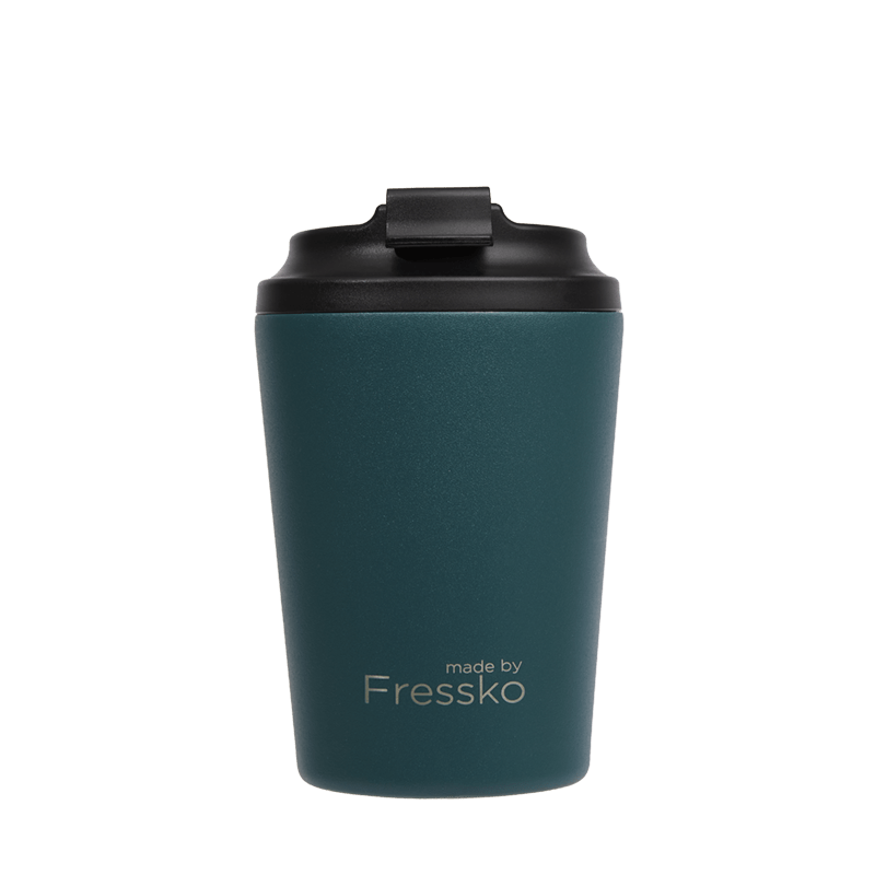 Fressko Reusable Coffee Cup Bino 8oz - Insulated Travel Mug for Hot & Cold Drinks - Perfect for Office, Camping, and Commuting