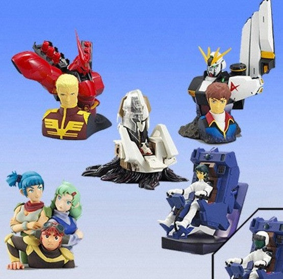 Bandai Gashapon Sunrise Imagination Figure Part 3 - 5-Piece Anime Trading Figure Set for Collectors & Display - Perfect for Home Decor, Office Display & Gift Giving