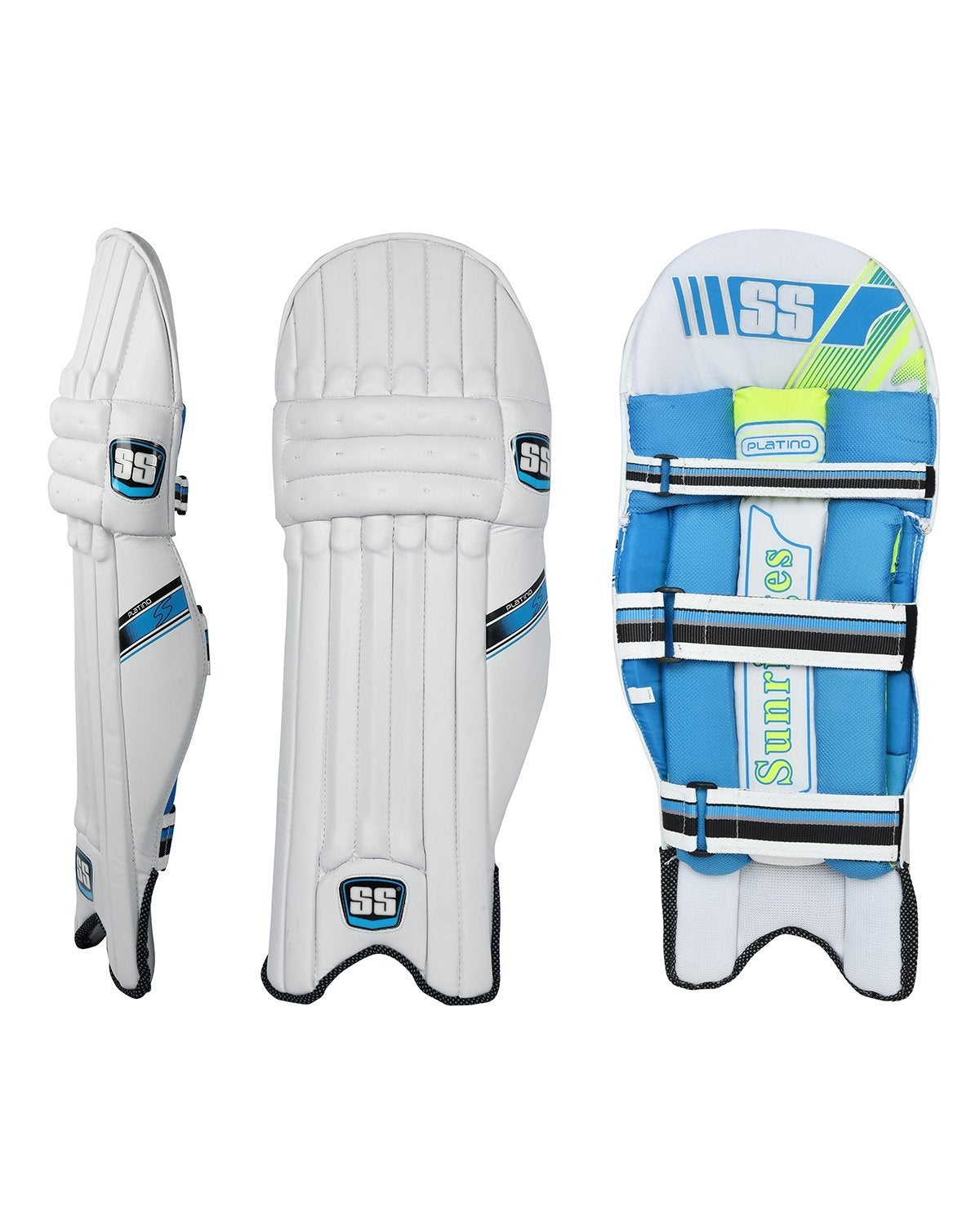 Premium SS Platino Cricket Batting Pads - Lightweight Protective Leg Guards for Adult Players - Perfect for Practice, Matches & Professional Cricket Games