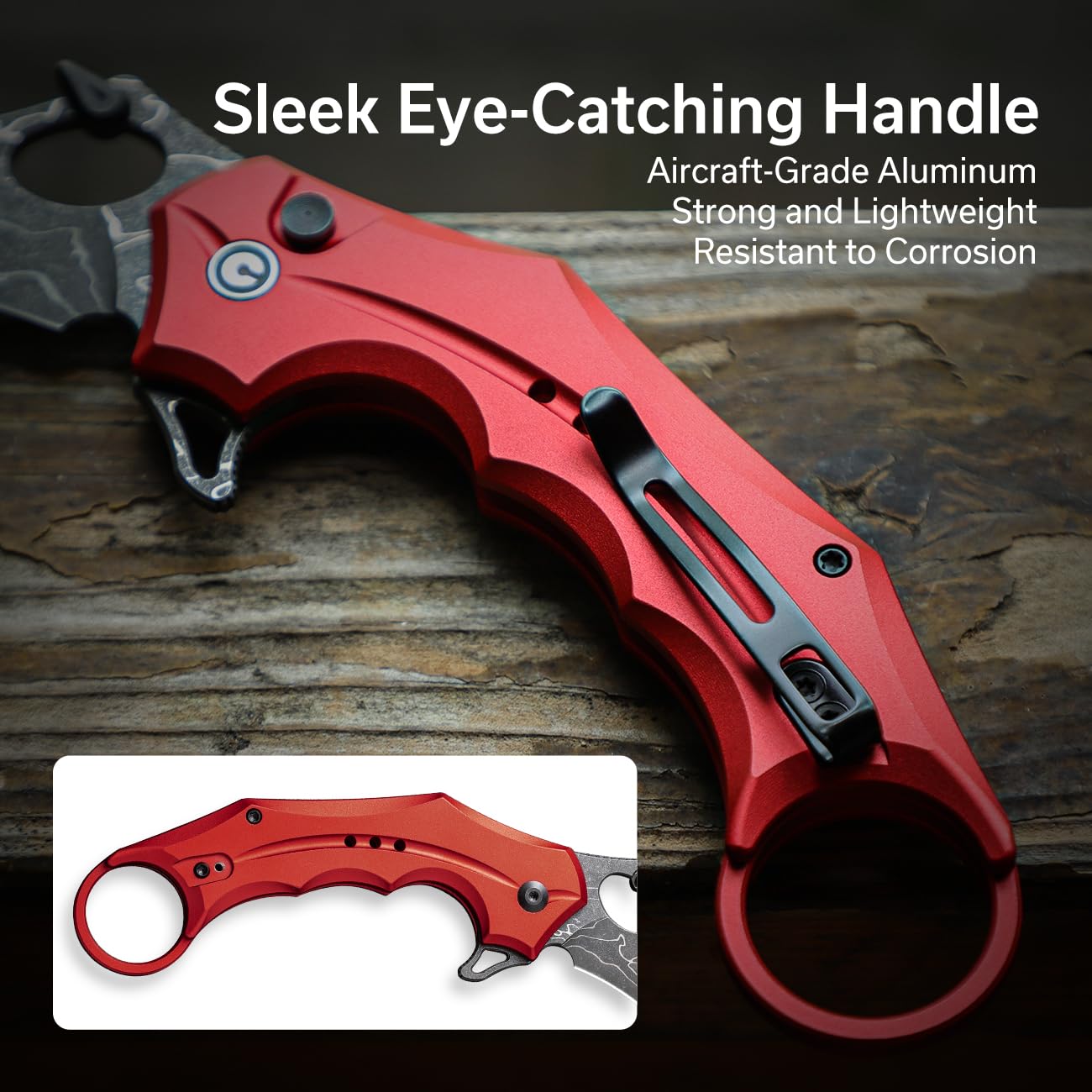 CIVIVI Incisor II EDC Pocket Folding Knife - 2.02
