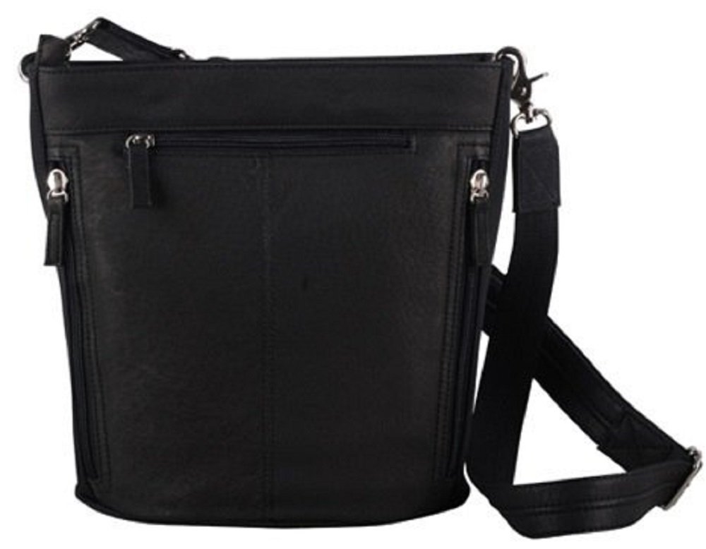 Gun Tote’n Mamas Concealed Carry Bucket Tote Bag for Women - Stylish & Functional CCW Purse with Hidden Gun Pocket (Black) - Perfect for Everyday Use, Travel & Personal Safety