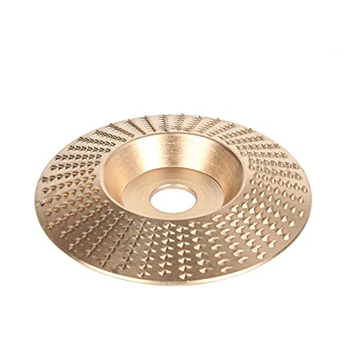 16mm Bore Wood Carving Abrasive Disc - B Type Grinding Wheel for Angle Grinder | Woodworking Sanding & Polishing Tool | Perfect for DIY Projects, Furniture Making & Craft Work