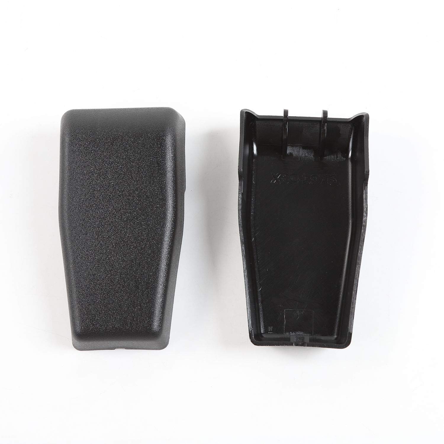 Jeep JK Rear Window Hinge Covers (Right & Left) - Tailgate Rear Door Hinge Cover Trim for 2007-2018 Jeep Wrangler JK JKU - Black Exterior Accessories (2-Piece Set) - Perfect for Off-Road Protection & Style Enhancement