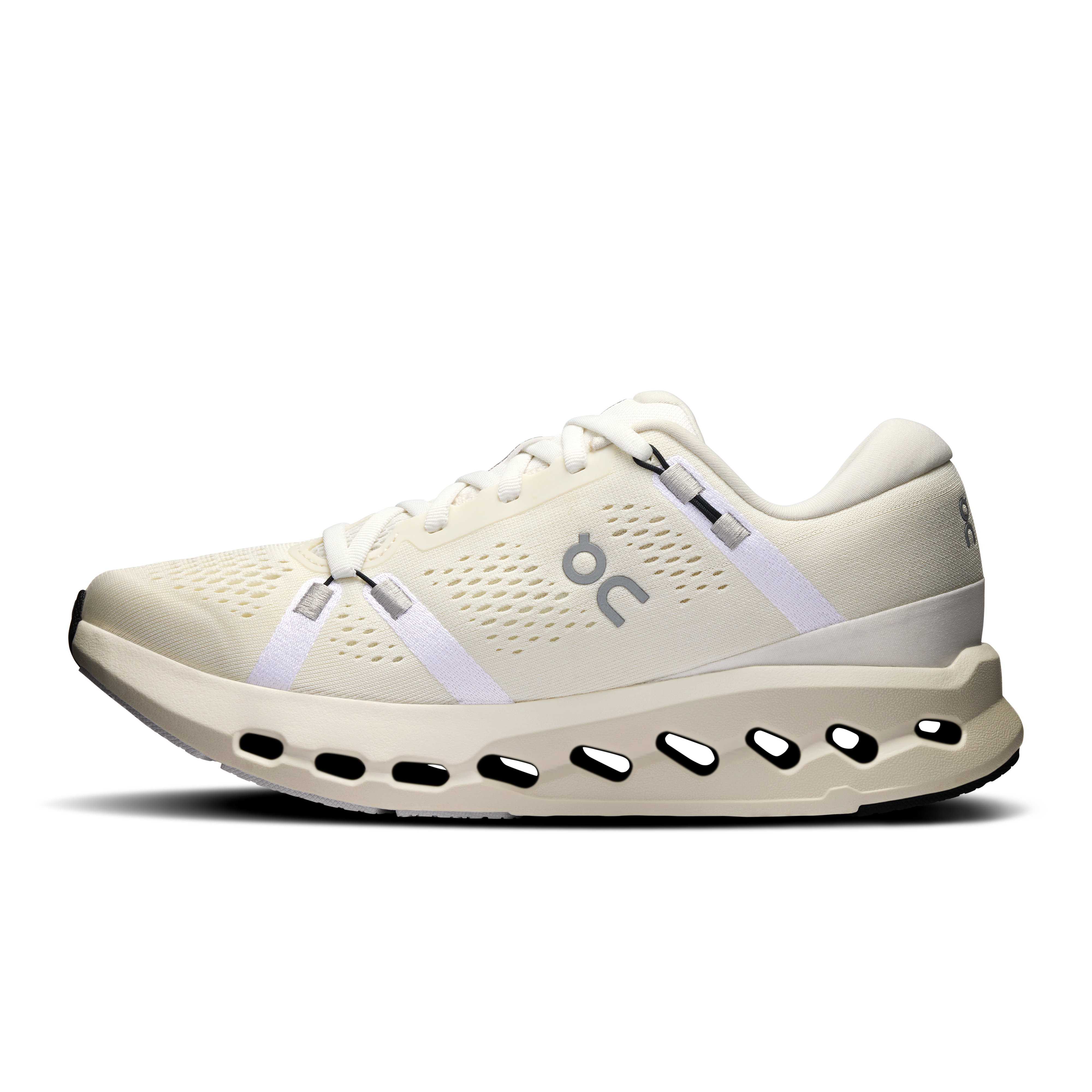 Women's Cloudsurfer 2 Running Shoes - Lightweight & Cushioned Sneakers for Women in Ivory/Ivory | Perfect for Jogging, Gym Workouts & Daily Walking