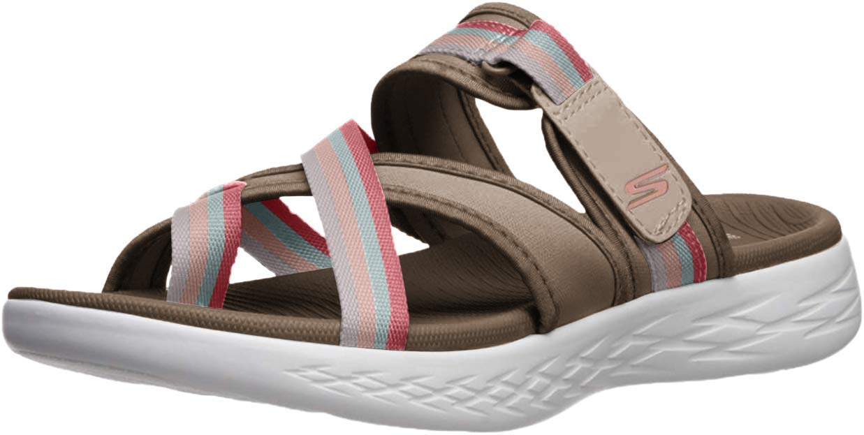 Skechers Women's On The Go 600 Summit Sneakers - Lightweight Walking Shoes for Women - Comfortable Slip-On Casual Shoes for Travel, Work & Everyday Wear