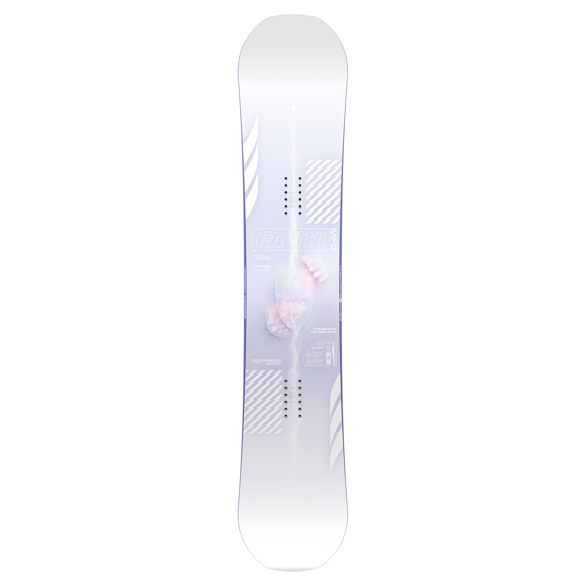 CAPiTA Pathfinder Camber Snowboard 2025 - All-Mountain Freestyle Snowboard for Men & Women | Perfect for Powder, Park & Backcountry Riding