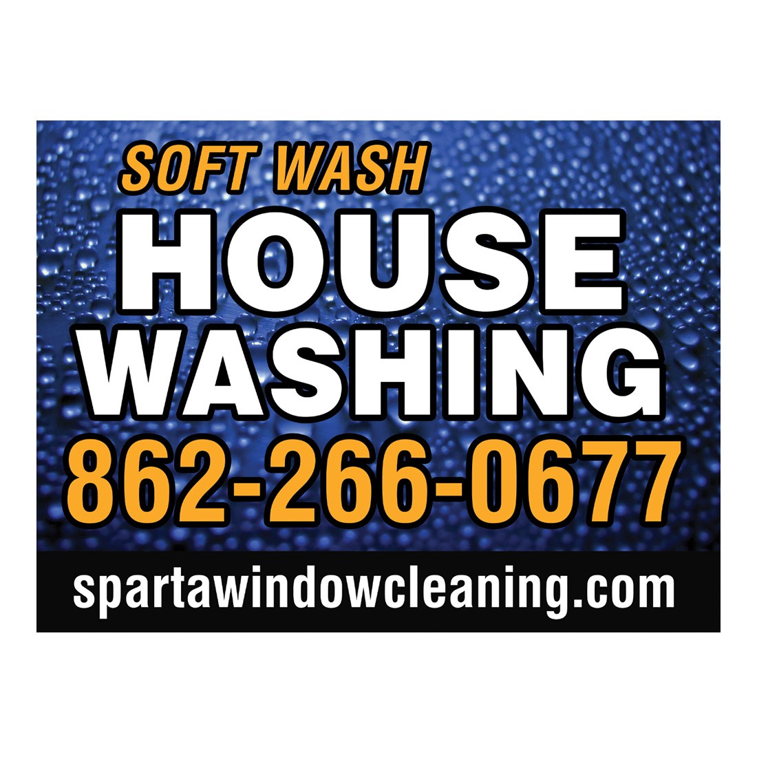 Custom Lawn Sign with Waterproof Raindrop Design - Perfect for Yard Decor, Outdoor Events & Real Estate Advertising