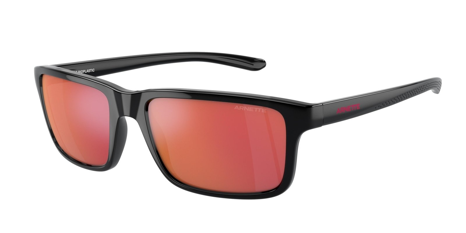 27536Q - Black - Grey Mirror Orange/yellow
