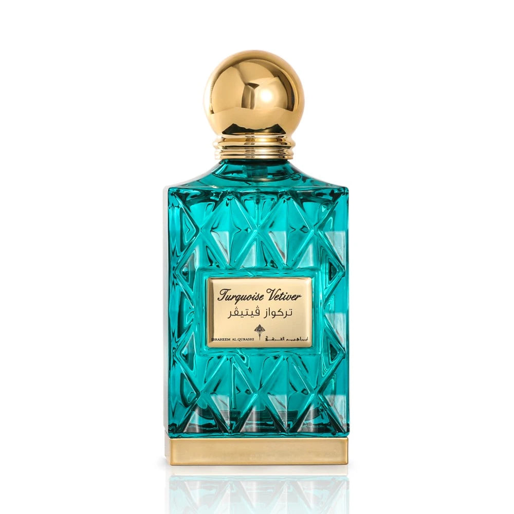 Turquoise Vetiver Eau de Parfum for Women & Men - 75ml Luxury Perfume | Long-Lasting Fragrance for Date Night, Office & Special Occasions