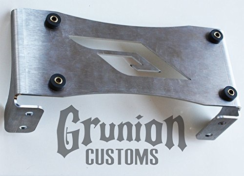Grunion 2 Single Compressor Mounting Brackets for 444C/480C Air Ride Suspension - Heavy Duty Replacement Parts for Truck & RV Air Suspension Systems