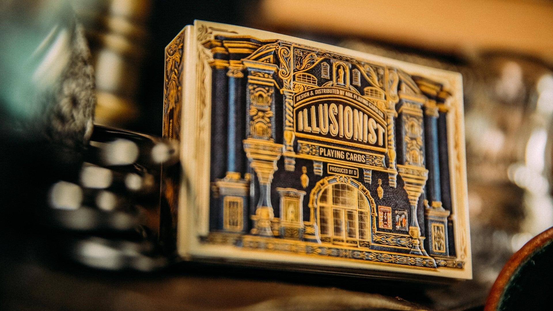 The Illusionist Classic Boxset Playing Cards – Premium Magic Trick Deck for Cardistry, Poker & Close-Up Magic – Perfect for Magicians, Beginners & Collectors