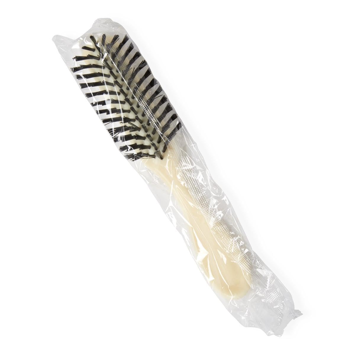 Medline Latex-Free Adult Hair Brushes 7.5 Inch - Pack of 144 Soft Bristle Brushes for Salon, Nursing Home & Hospital Use - Ivory Color Hair Care Essential