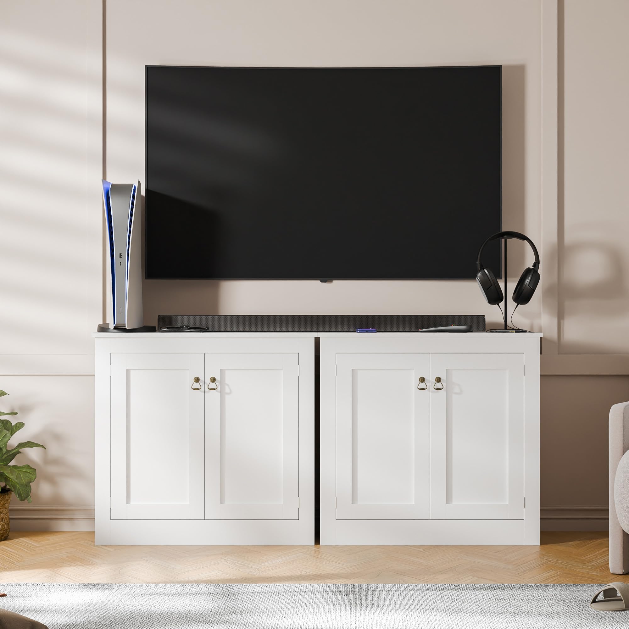 Cozy Castle Buffet Cabinet with Storage - 31.5