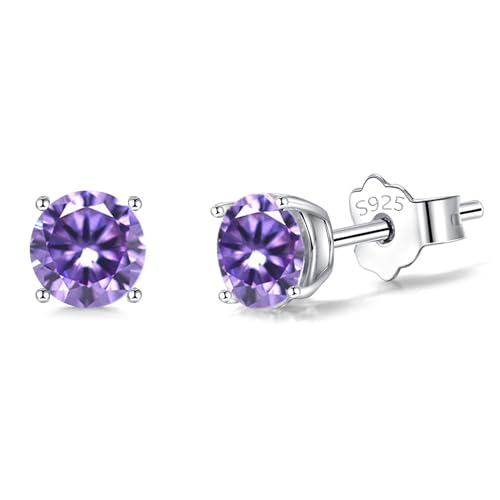 B4-Round cz-Amethyst