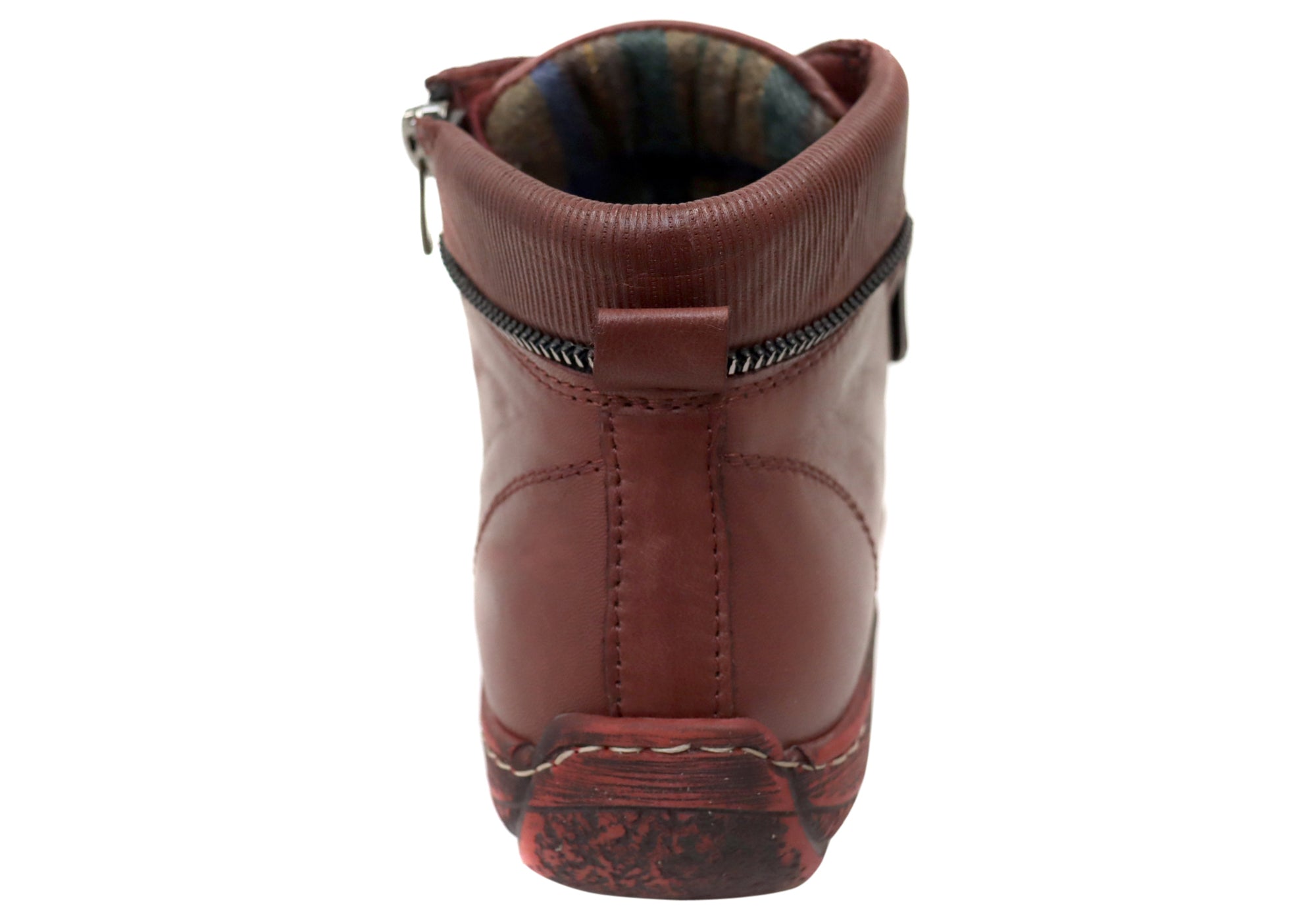 Orizonte Zoni Women's European Comfortable Leather Ankle Boots - Stylish & Comfortable for Work, Travel & Everyday Wear