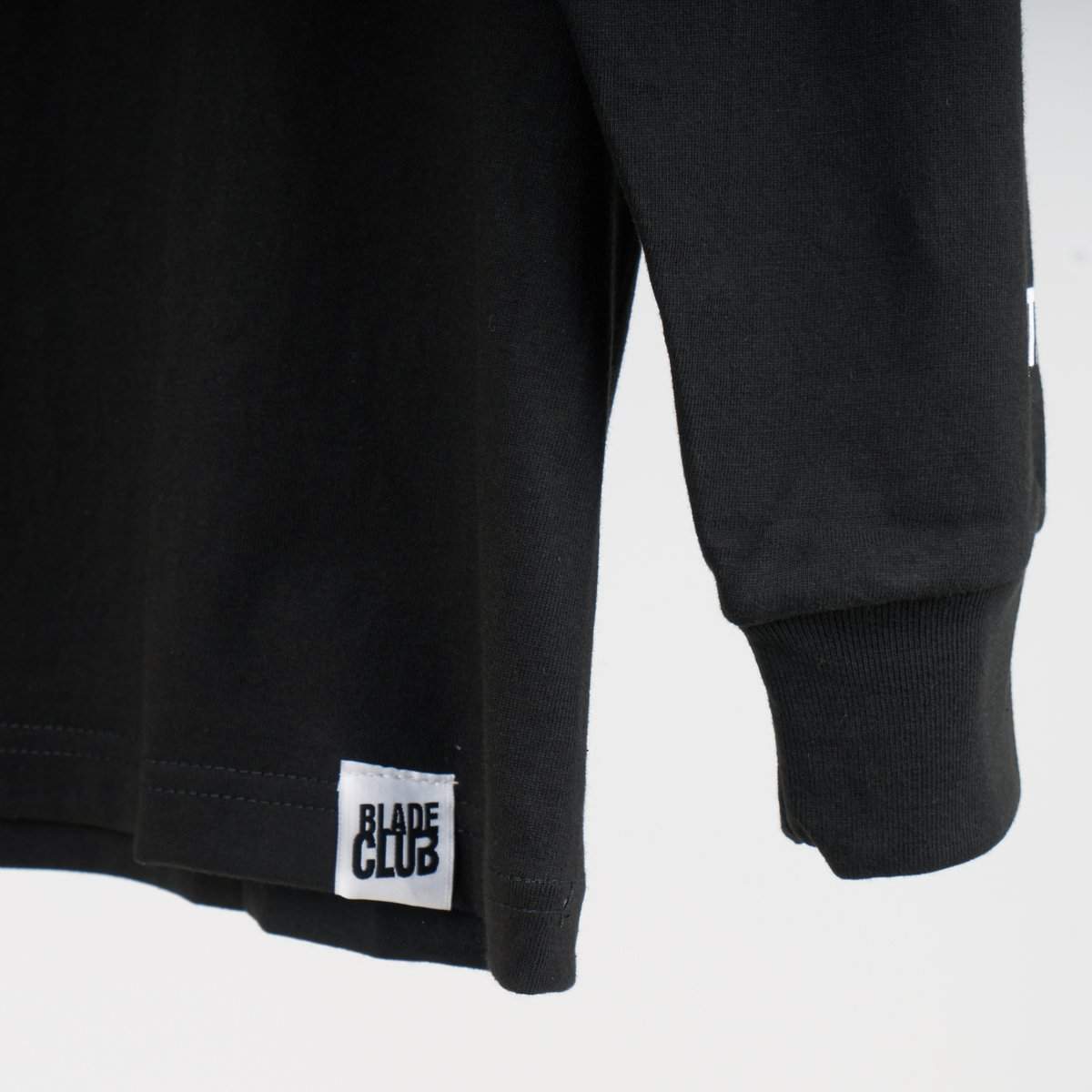 Blade Club Joe Atkinson Black Long Sleeve T-Shirt for Men | Premium Cotton Crewneck Tee | Streetwear & Casual Wear