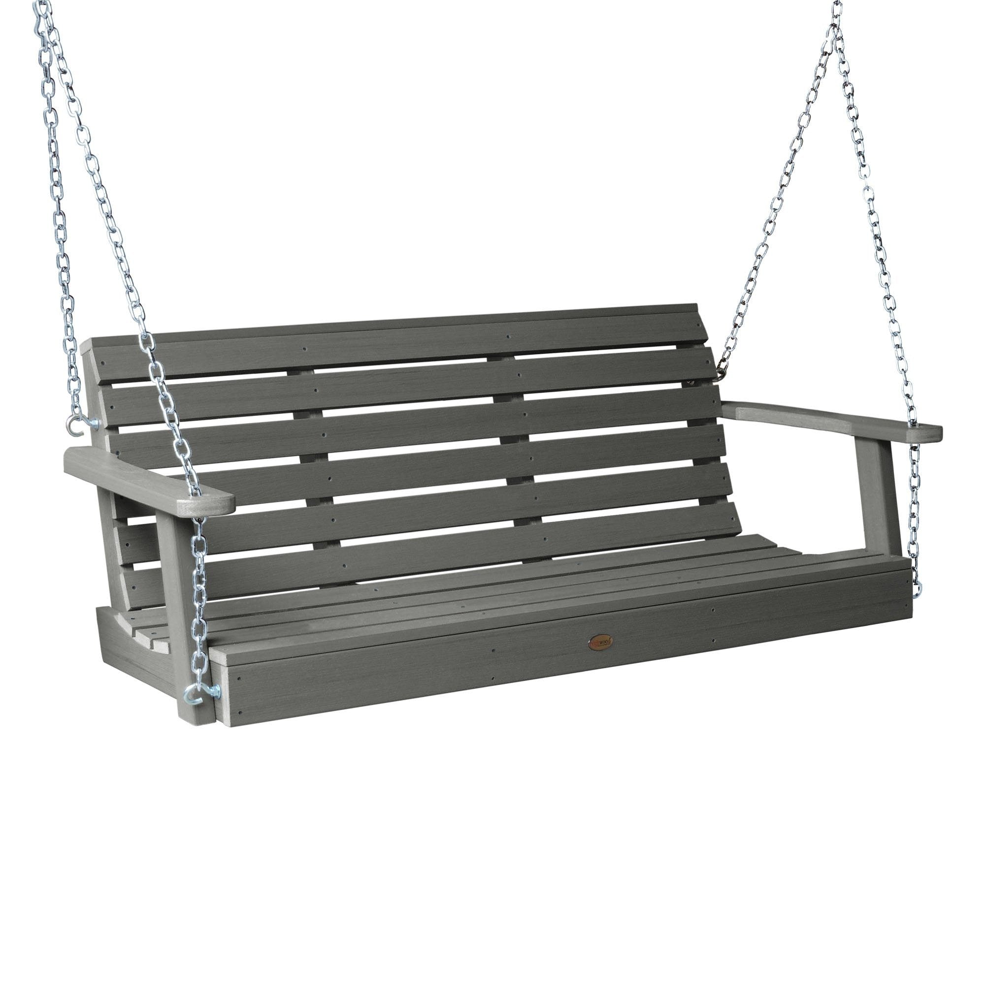 Refurbished 4ft Weatherly Porch Swing - Outdoor Patio Furniture for Garden, Backyard & Deck Relaxation