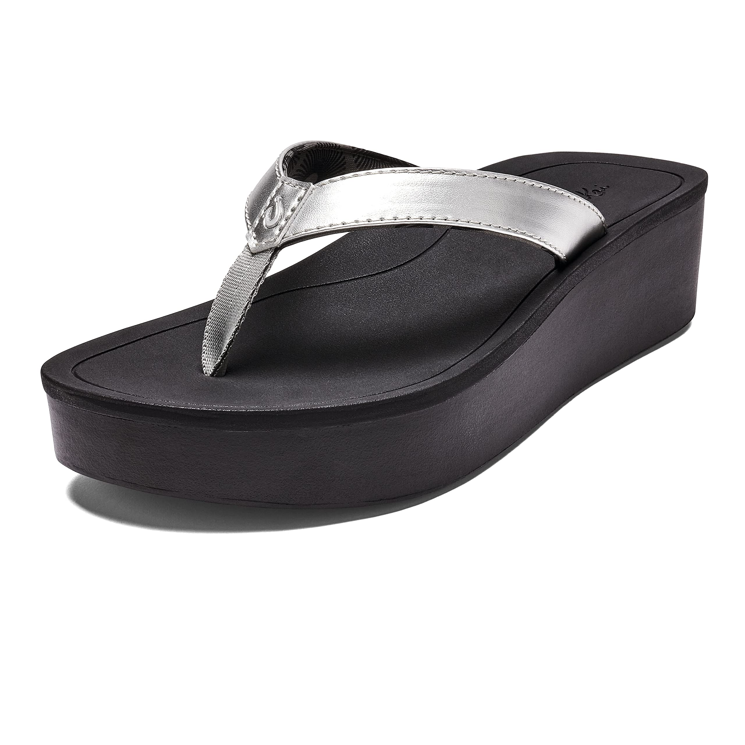 OLUKAI Pi'o Lua Women's Beach Sandals - Comfortable Casual Slip-On Water Resistant Sandals for Everyday Wear | Perfect for Beach, Poolside, and Summer Outdoor Activities
