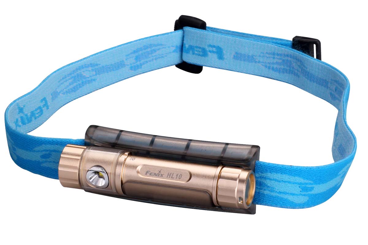Fenix HL10 300 Lumen Rechargeable Headlamp - Lightweight LED Headlight for Camping, Hiking, Running & Outdoor Adventures