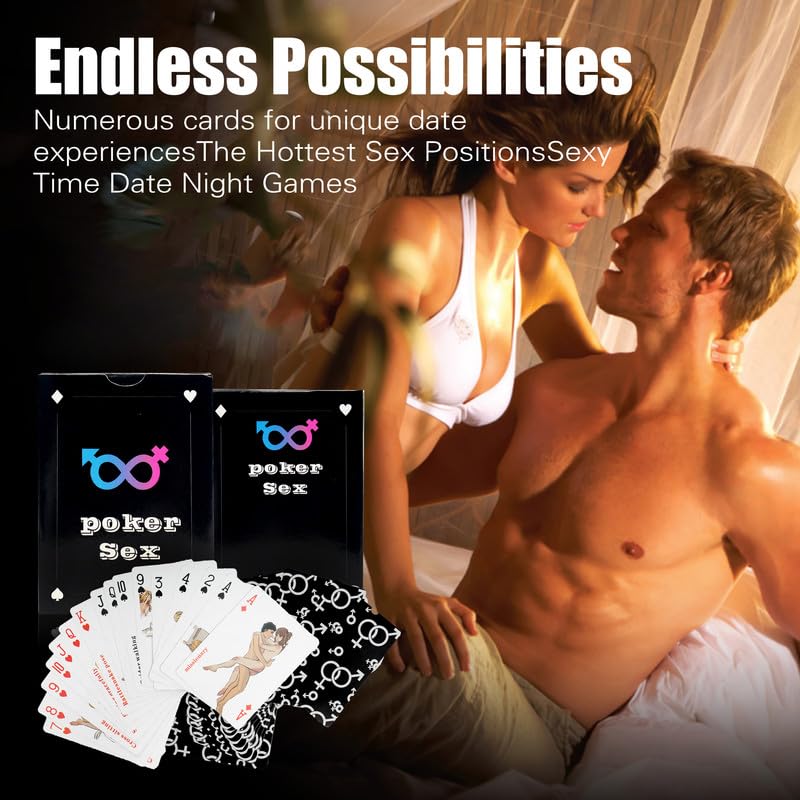 Sexy Couples Card Game for Adults - Romantic Exploration & Intimacy Building - Perfect Gift for Anniversaries, Date Nights & Strengthening Relationships