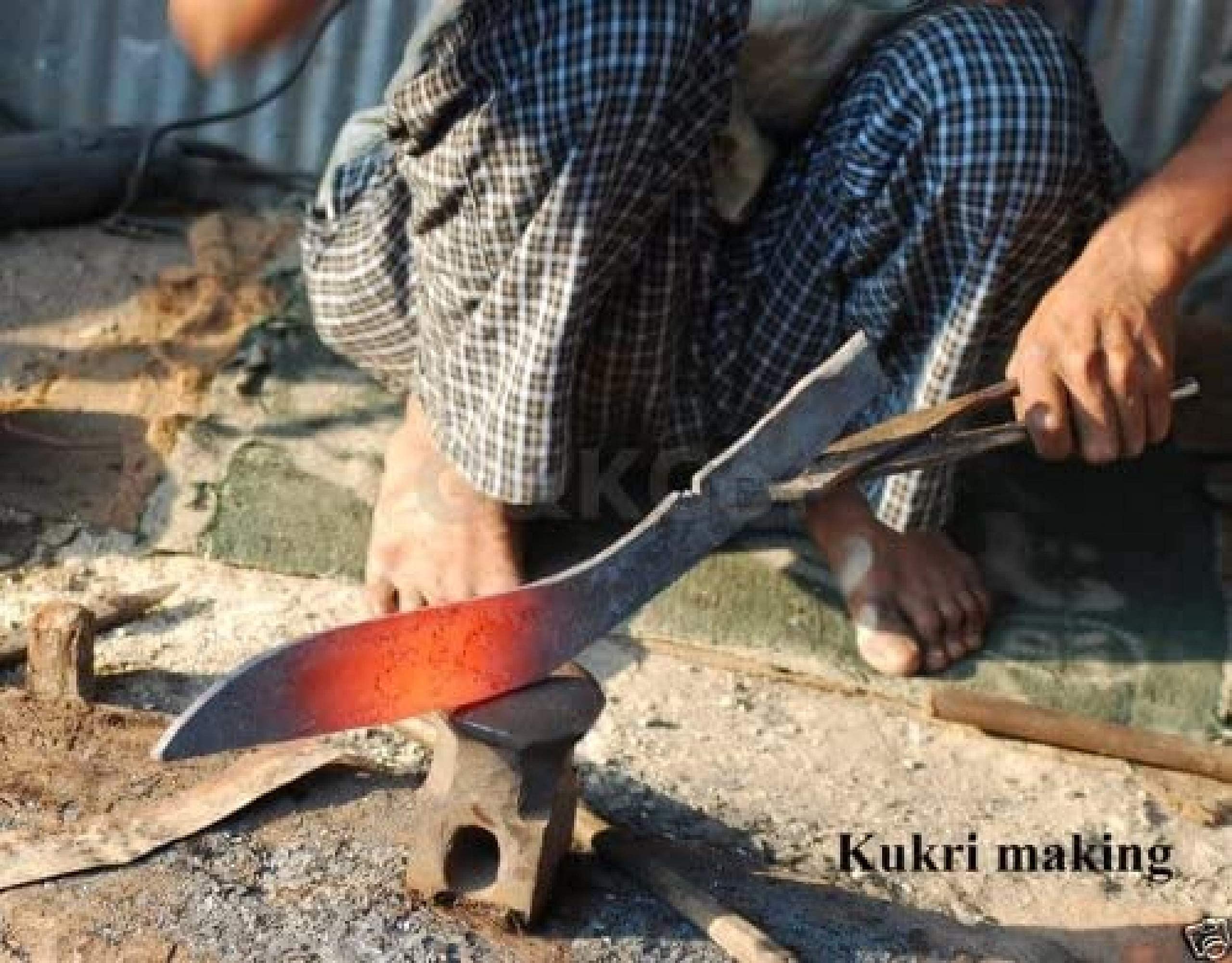 Authentic Handmade Gurkha Iraqi Kukri Knife - 17