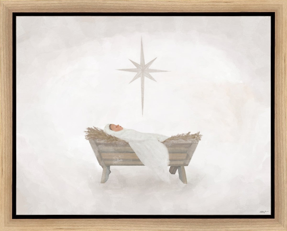 Light of The World Gallery Wrap Canvas - Inspirational Christian Wall Art for Home, Church & Office Decor - Perfect for Living Room, Bedroom & Prayer Space