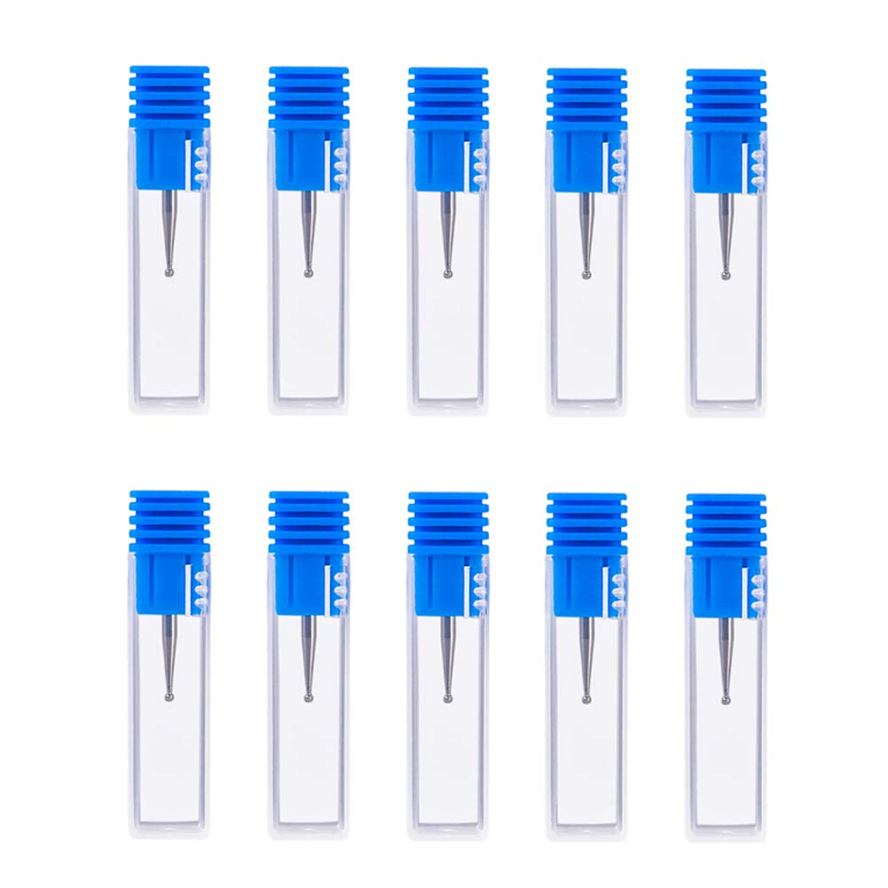10Pcs Diamond Engraving Tip Bits Set - Electric Cordless Engraver Pen Tool Kit for Stone, Jewelry, Glass & Metal - Durable Etching & Carving Accessories - Perfect for DIY Crafts, Personalized Gifts & Home Decor Projects