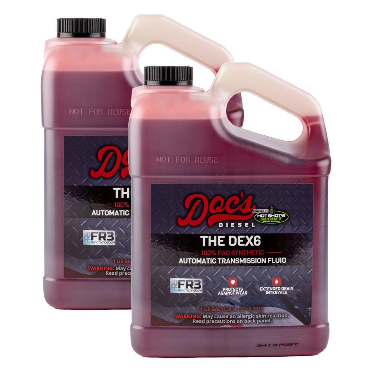 Doc's Diesel DEX6 Dexron VI & Mercon LV Automatic Transmission Fluid - High Performance ATF for Cars, Trucks & SUVs | Smooth Shifting & Extended Transmission Life