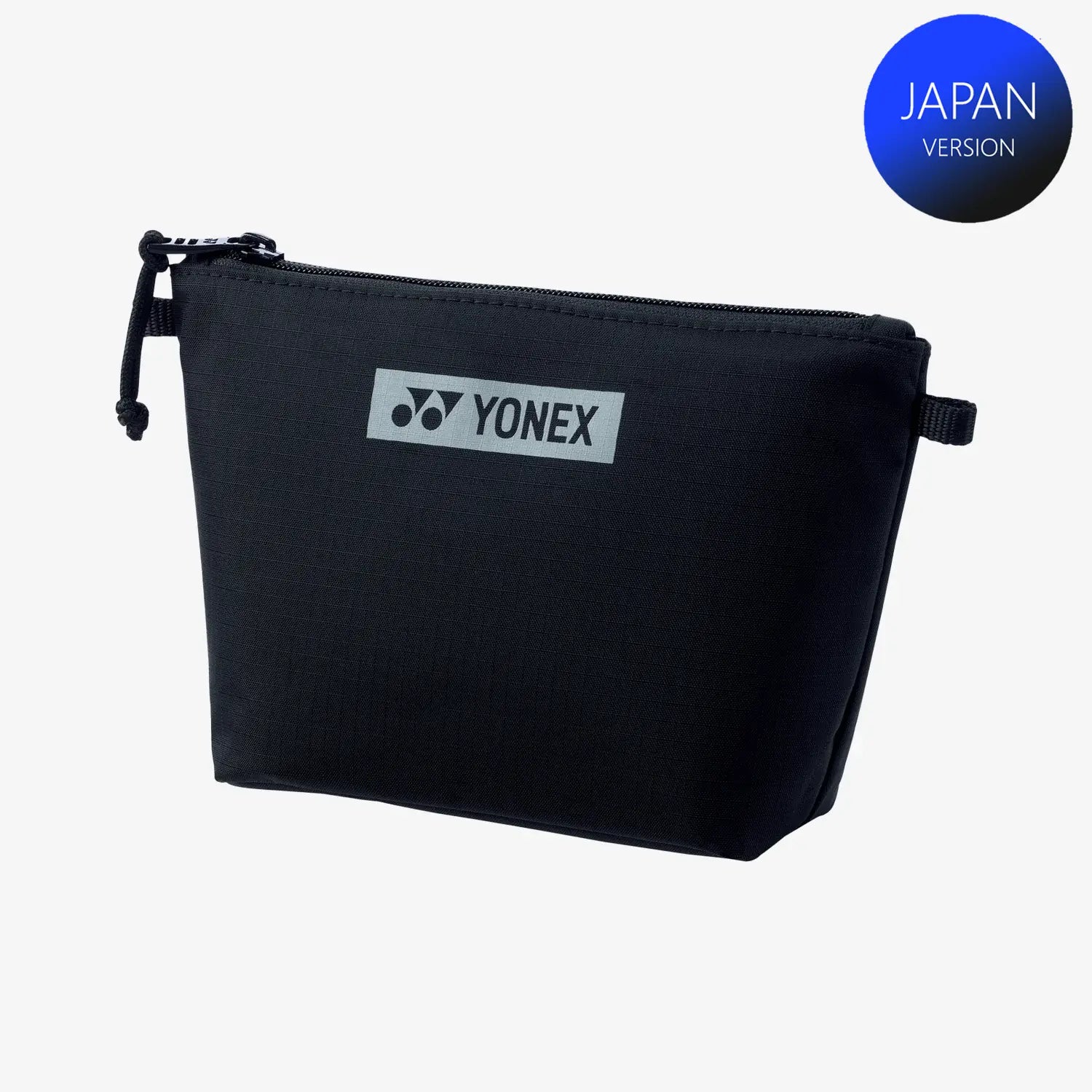 Yonex BAG2399PBK Black Racquet Sports Pouch Bag - Perfect for Tennis, Badminton & Squash Gear Storage