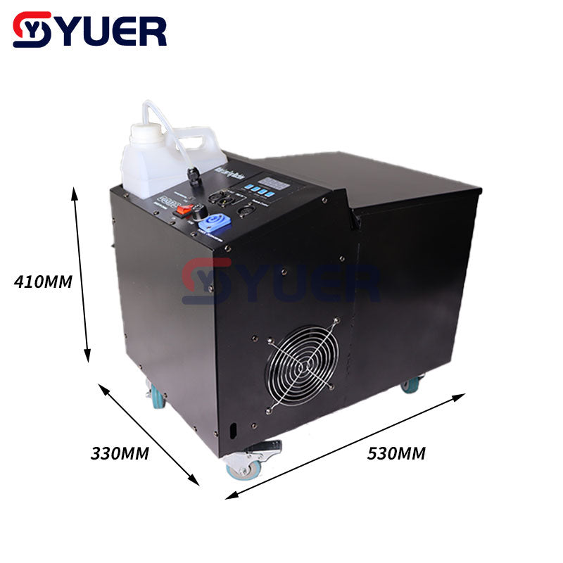YUER™ 2000W Professional Water Mist Fog Machine with Remote Control - 10L Large Capacity for DJ Disco Stage Lighting, LED Moving Head Light, Full Color Par Light and Laser Projector - Perfect for Nightclubs, Concerts, Weddings and Halloween Parties