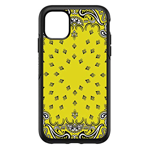 Bandana Print - Yellow, Black, White