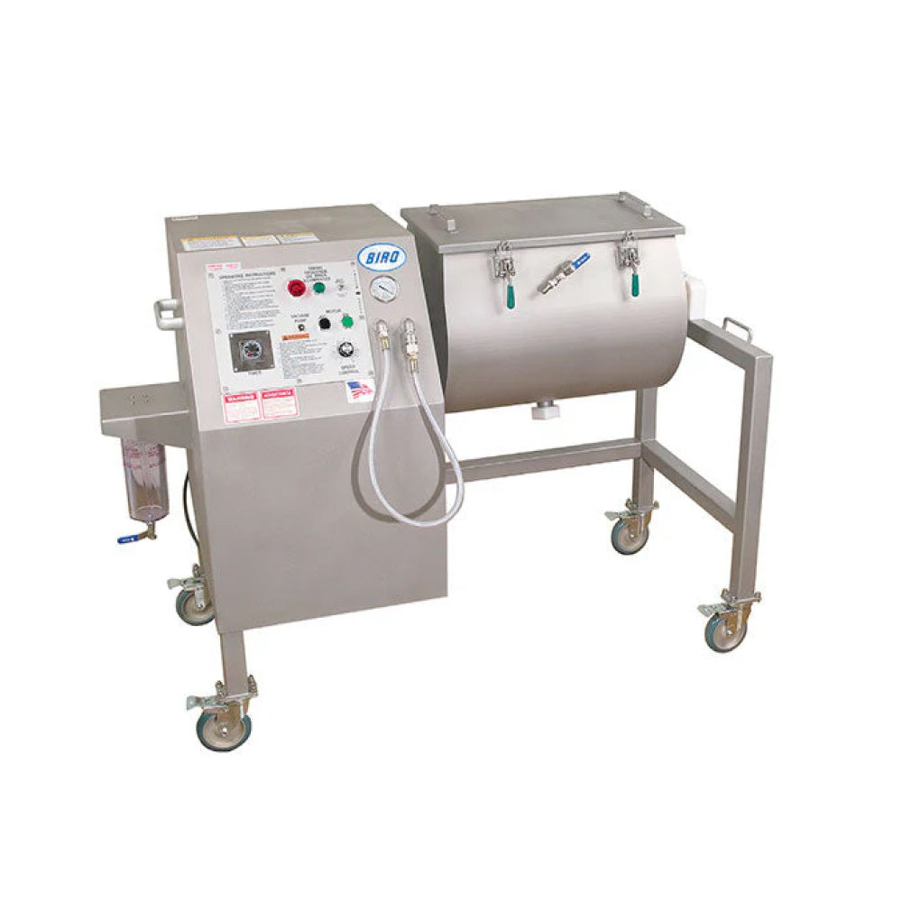 Biro VTS 100 Commercial Vacuum Tumbler 3/4 HP - Perfect for Meat Marinating, Tenderizing, and Flavor Infusion in Restaurants & Butcher Shops