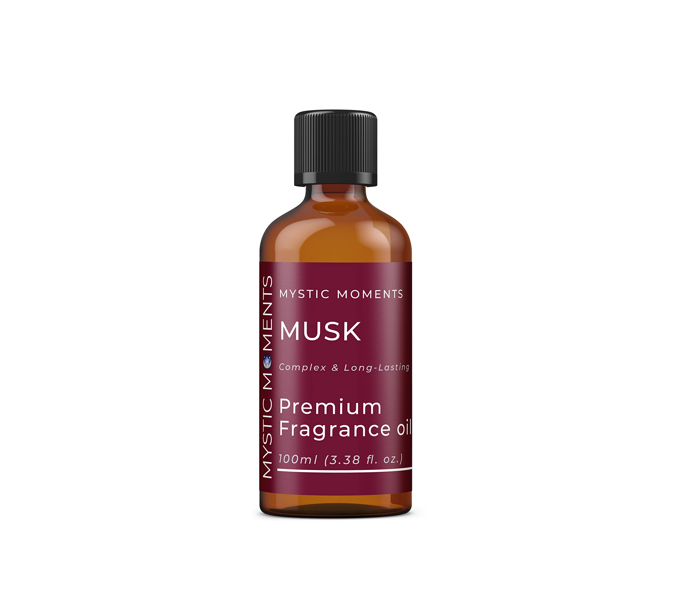 Mystic Moments Musk Fragrance Oil - 100ml Natural Essential Oil for Soap Making, Candle Making, Bath Bombs, Diffusers & Aromatherapy | Perfect for Relaxation, Spa & Home Fragrance